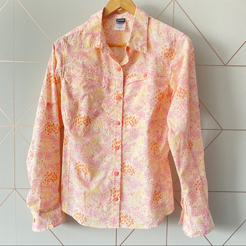 Patagonia Island Hopper Long Sleeve Button Shirt